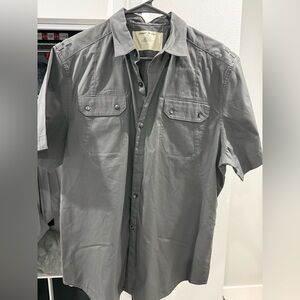 Men's Gray DKNY Button Down